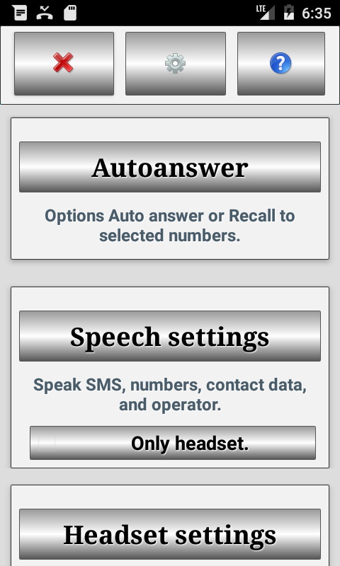 Headset auto answer